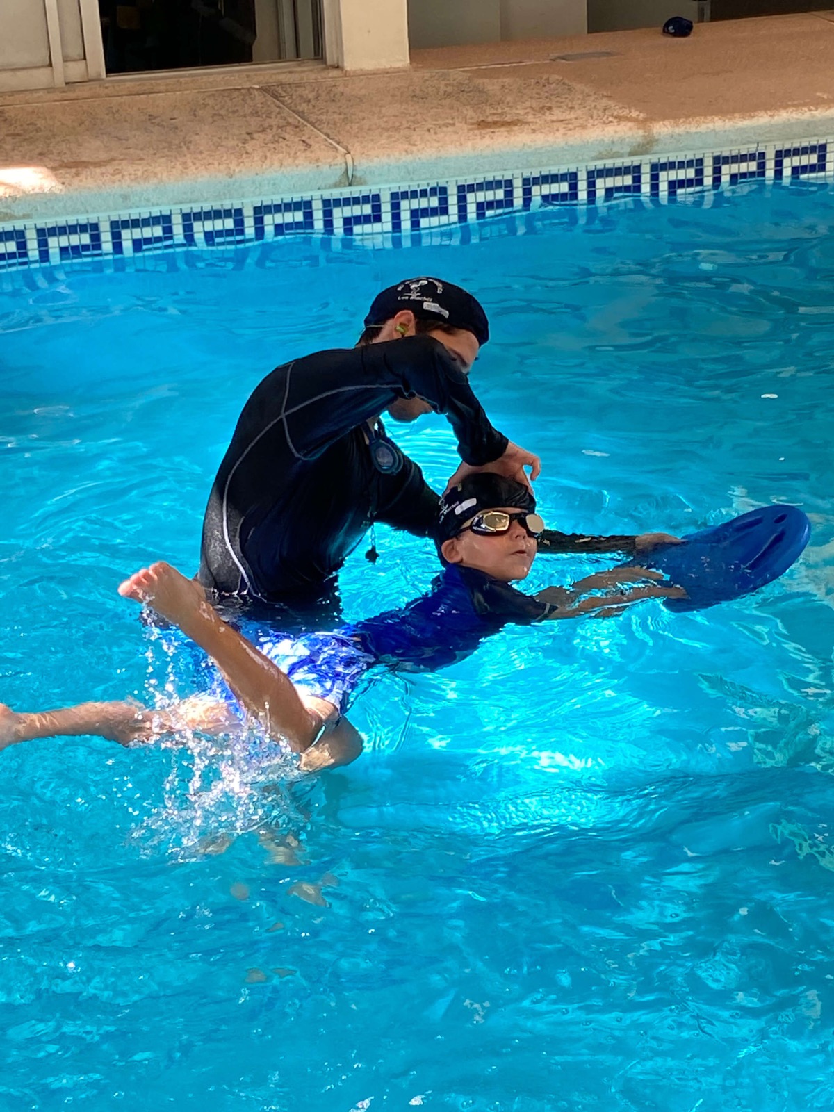 Clase de natación personalizada